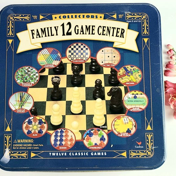 Vintage -Cardinal Collectors Family 12 Game Centre - Picture 5 of 12